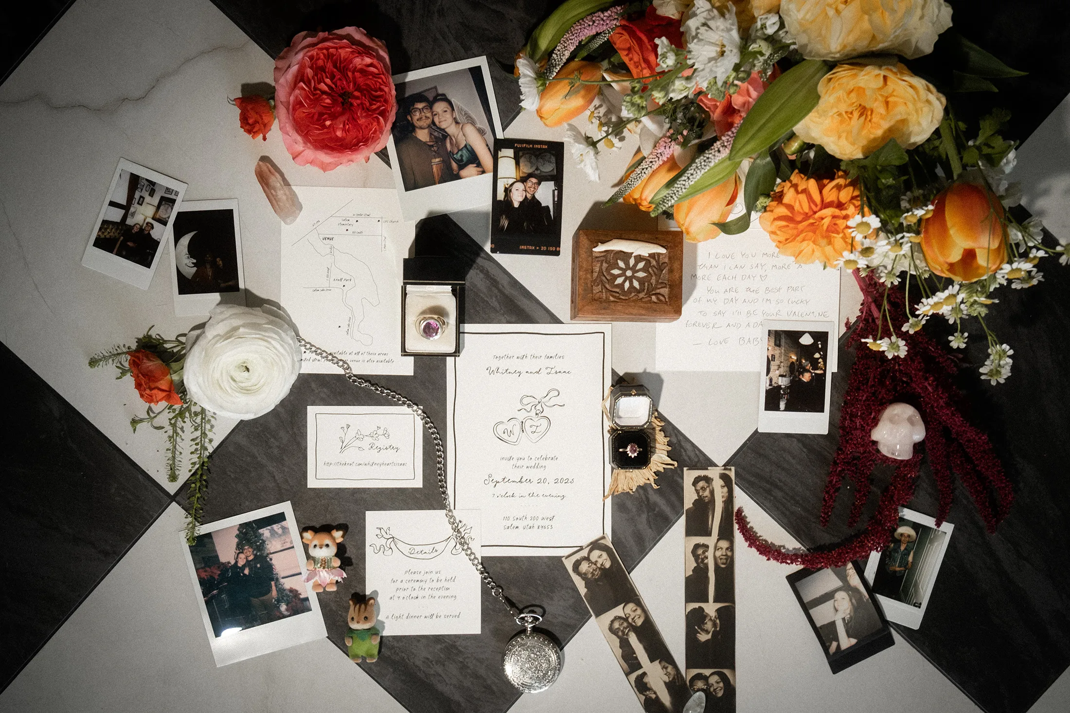 Isaac & Whitney wedding photograph 1